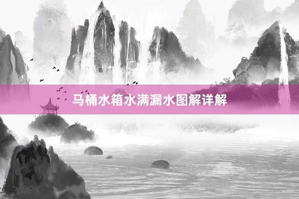 马桶水箱水满漏水图解详解